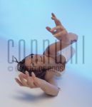 Stock Model Colours 
Model at studio in Amterdam, by order of Diamonde Jewelry. May 15, 2000.

[keywords]Posed, Blue[/keywords]